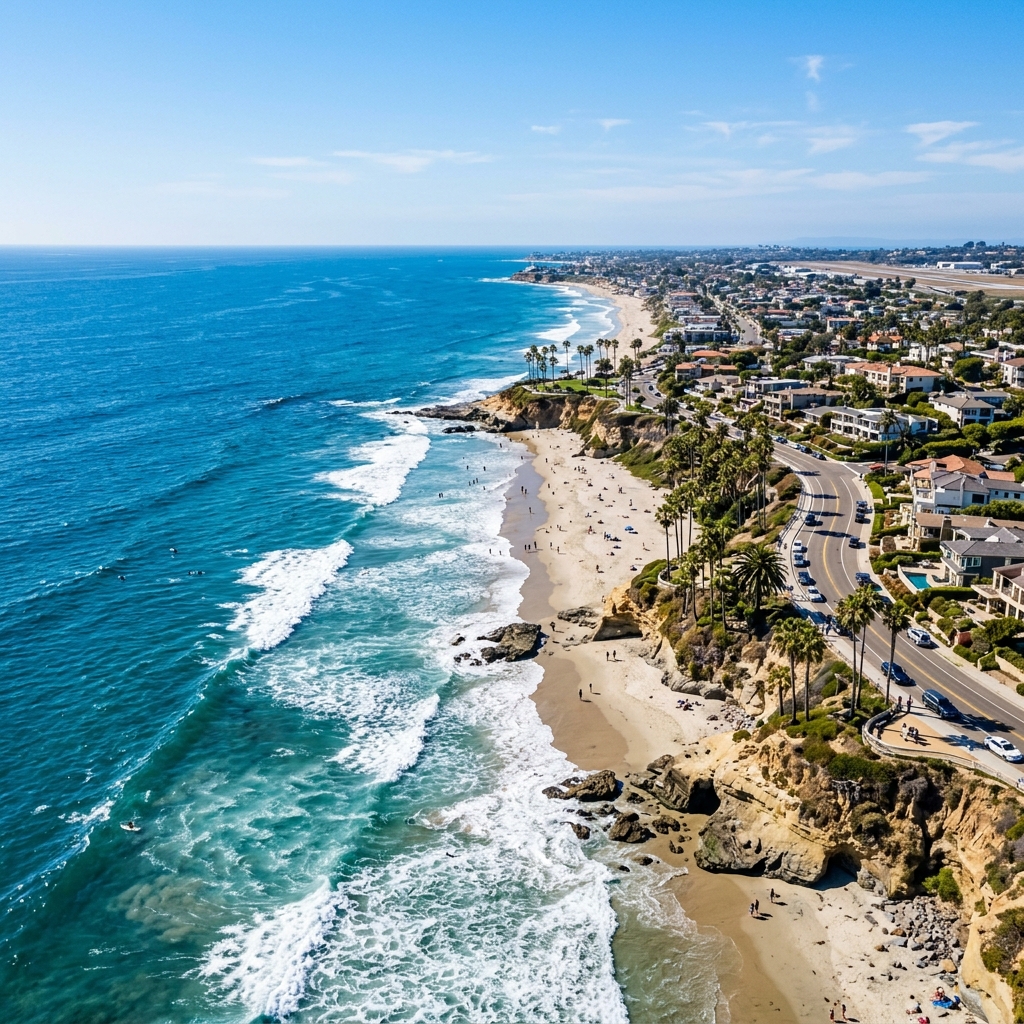 Carlsbad California Coastline