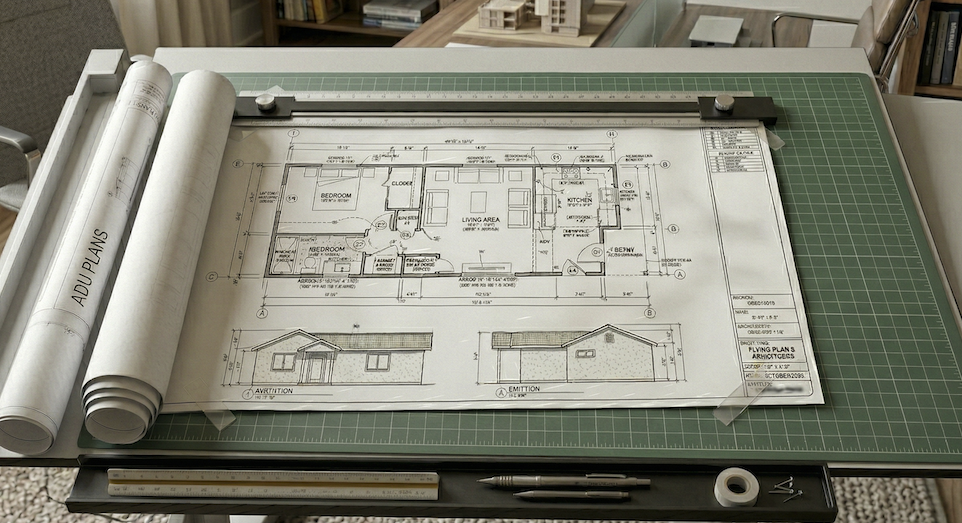 ADU plans and design engineering documents