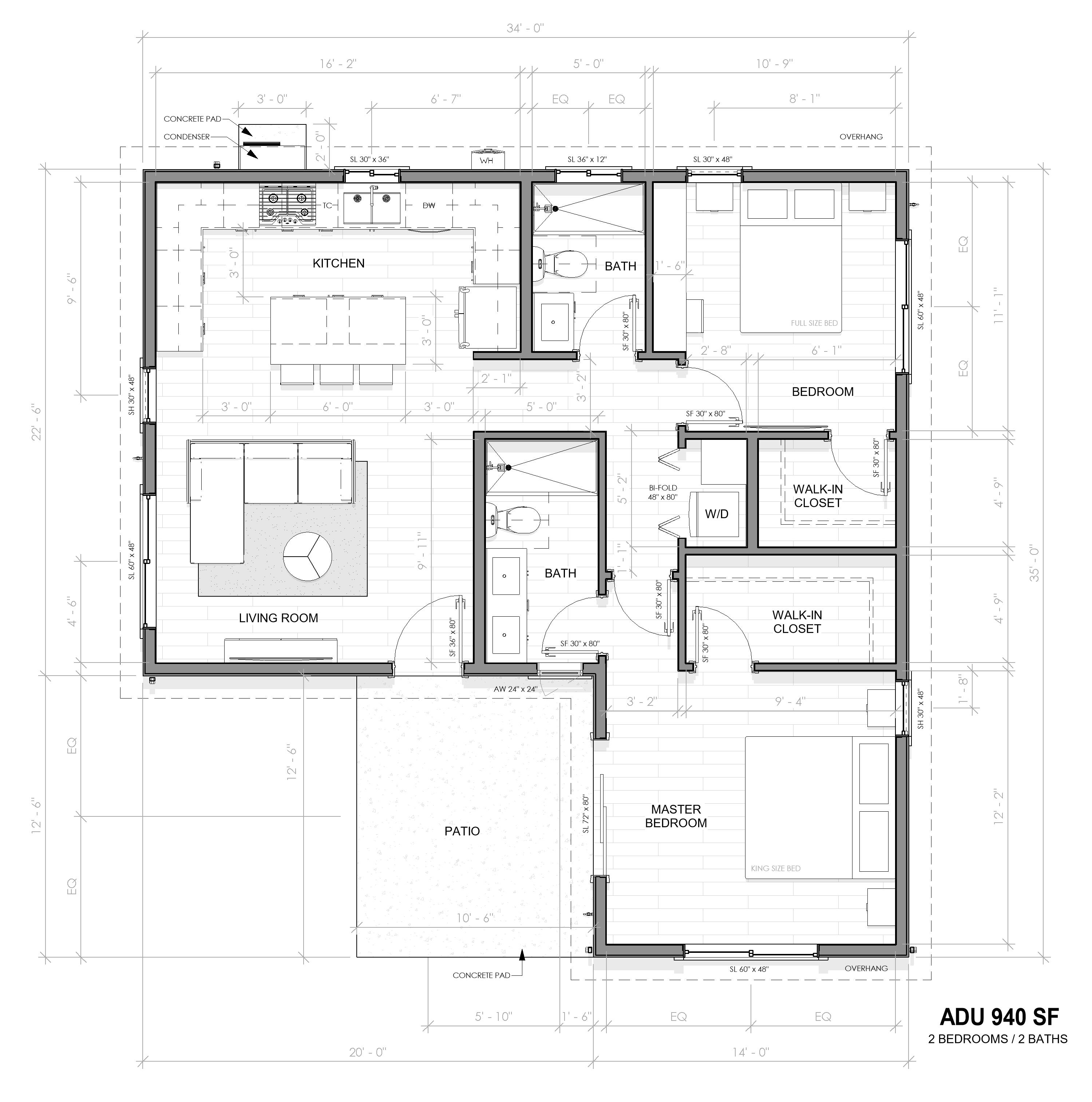 Alera 2D Floor Plan Drawing