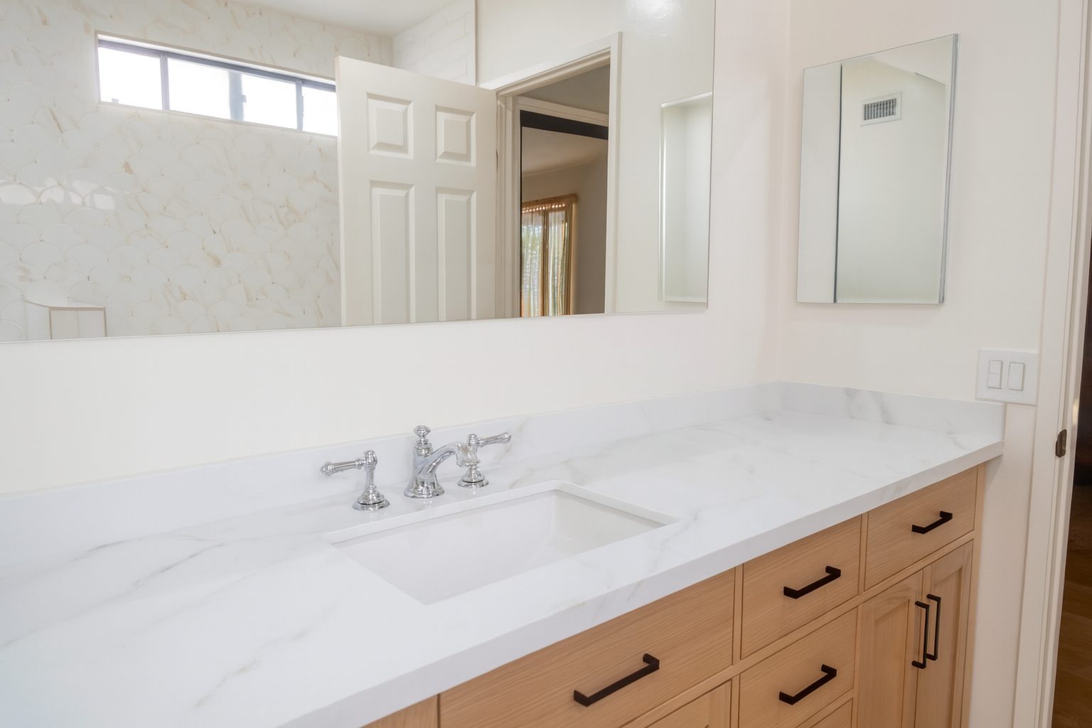 Bathroom remodel by CRS Builders